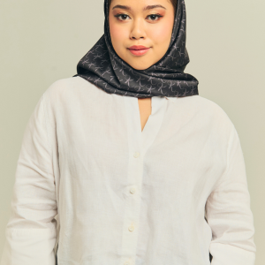 Midnight Glow Monogram Hijab