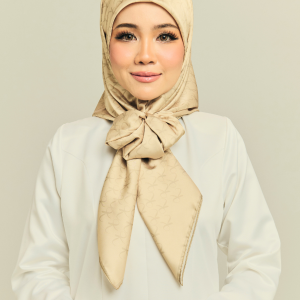 Banana Pudding Monogram Hijab