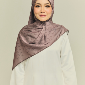 Mocha Monogram Hijab